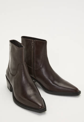 Kelsey Heel Classic Leather Boots