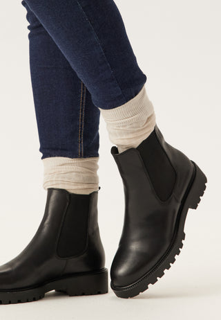 Kenova Chunky Leather Boots