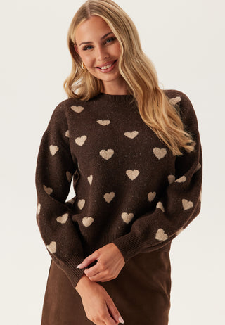 Awheart Long Sleeve O-neck Knit