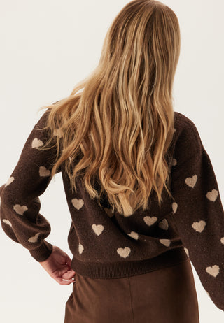 Awheart Ls O-neck Knit