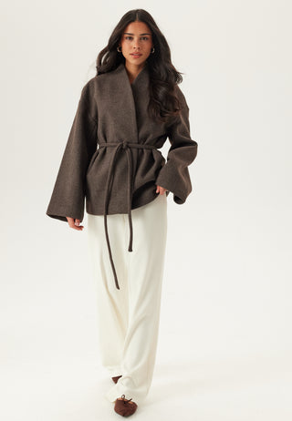 Awsijina Ls V-neck Short Jacket