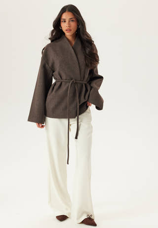 Awsijina Ls V-neck Short Jacket