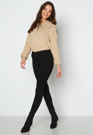 Doffy LS Collar Blouse Ga Boo B-15 Birch Melange