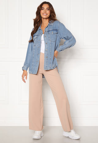 Emery Ls Oversize Denim Shirt