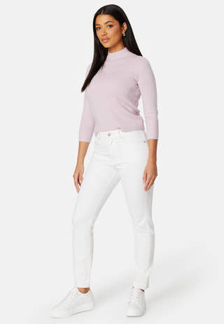Gold Rib 3/4 FunnelneckBlouse