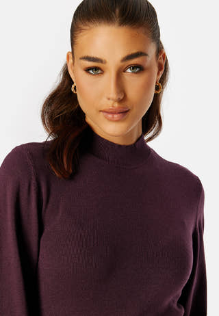 Holly Karispuff LS Highnk Dress