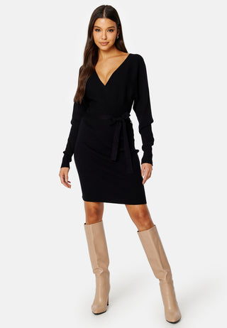 Vmhollyrem LS V-Neck Kjole