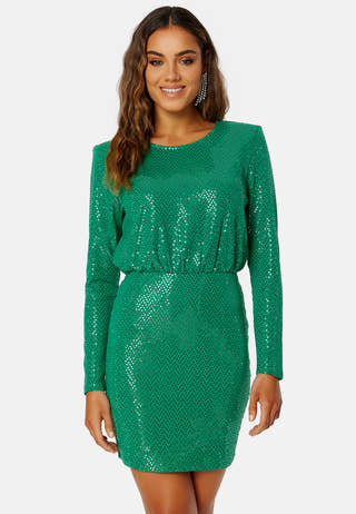 Kalla LS Short Dress