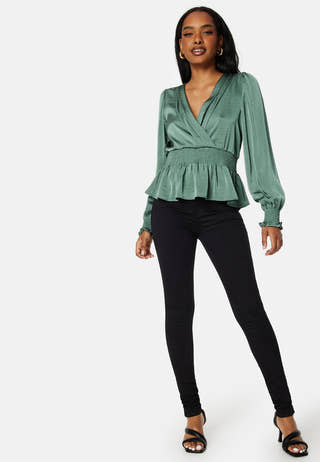 Mary L/S Smock Top