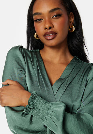 Mary L/S Smock Top