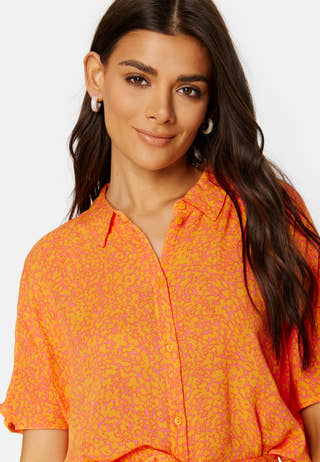 Menny SS Calf Shirt Dress