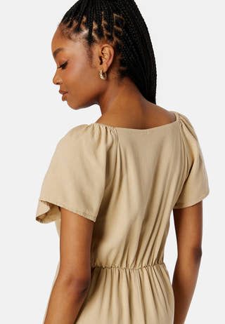 Mymilo SS Calf Dress