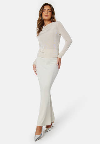 Nara LS Pleat Top
