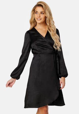Sabi LS Wrap Dress