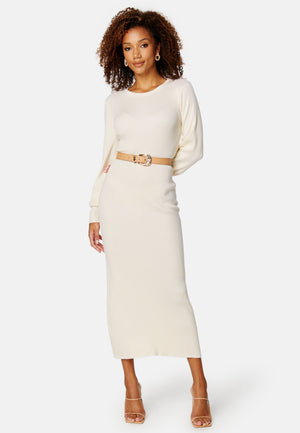 Valor LS O-Neck 7/8 Knit Dress