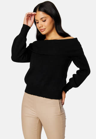 Vigga LS Offshoulder Blouse