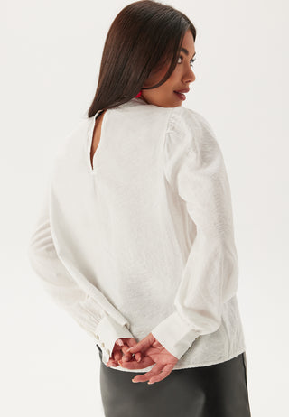 Vmbailey Ls Frill Top Wvn