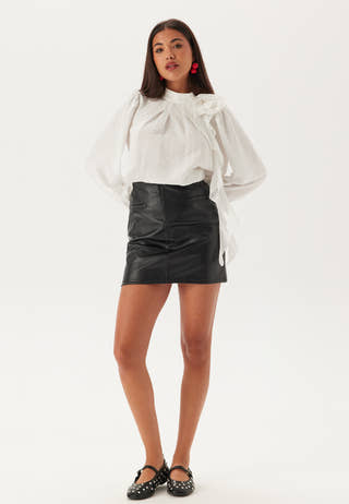 Vmbailey Ls Frill Top Wvn
