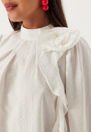 Vmbailey Ls Frill Top Wvn