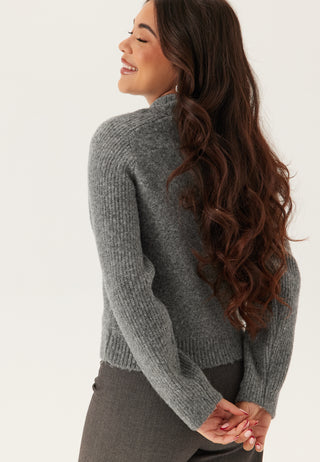 Vmbang Langermet Høyhalset Zip Cardigan