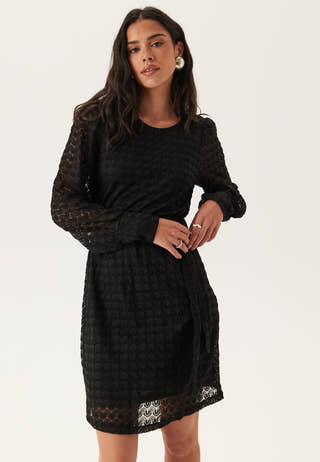 Vmbecca Ls O-neck Lace Dress