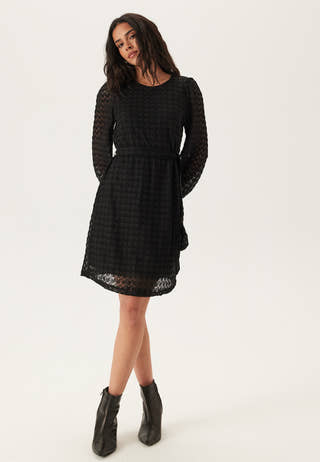 Vmbecca Ls O-neck Lace Dress