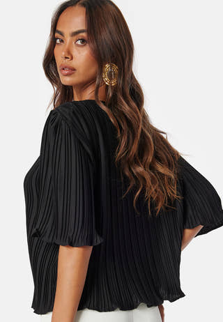 Vmbella 2/4 Plissé Top Wvn Exp