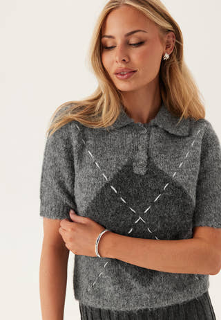 Vmbliss 2/4 POLONECK PULLOVER