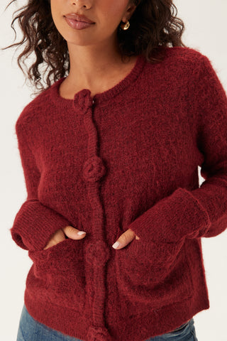 Vmblossom Langermet O-hals Cardigan