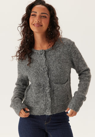 Vmblossom langermet O-hals cardigan