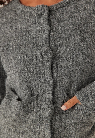 Vmblossom Ls O-neck Cardigan