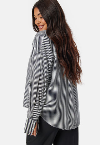 Vmbumpy L/S Oversize Shirt Wvn