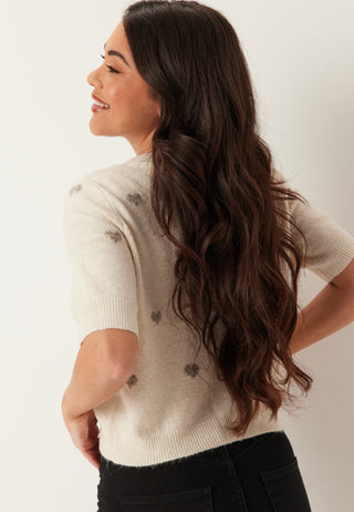 Vmdoffy Intarsia 2/4 O-Neck Cardigan
