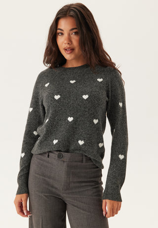 Vmdoffy Intarsia Ls O-nck Pull