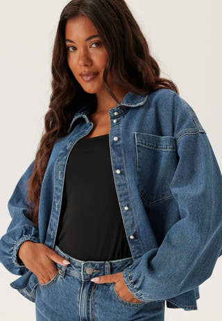 Vmelora Ls Denim Shirt