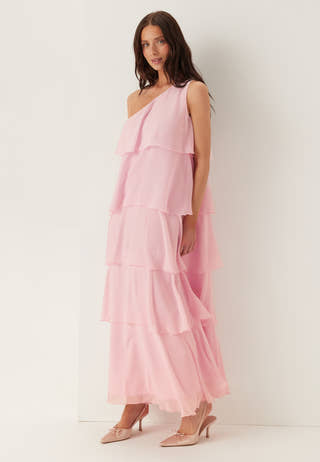 Vmfelicia Os Ruffle Ankle Dress