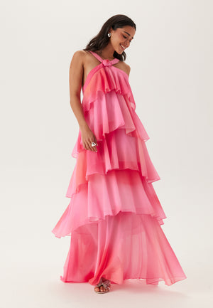 Vmfelicia Sl Ruffle Maxi Kjole