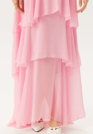 Vmfelicia Sl Ruffle Maxi Kjole