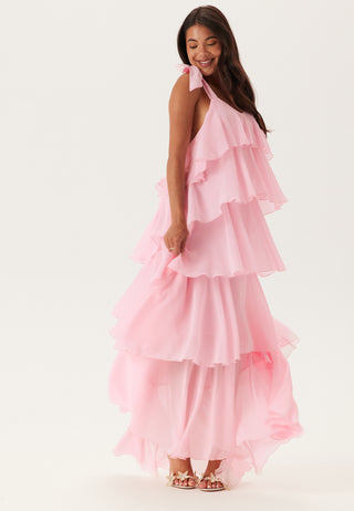 Vmfelicia Tiestrap Ruffle Maxi Dress