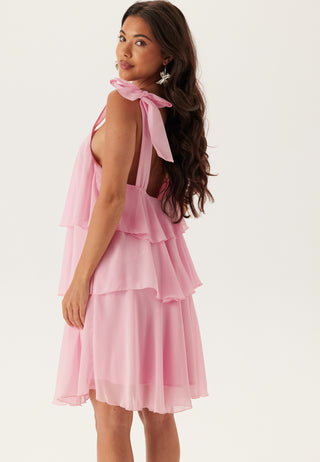 Vmfelicia Tiestrap Ruffle Kort Kjole