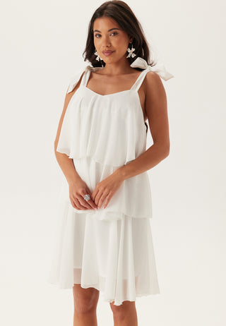 Vmfelicia Tiestrap Ruffle Kort Kjole