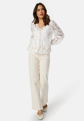 Vmgabena L/S Lace Shirt