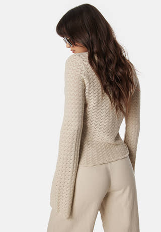Vmiberia LS O-Neck knit top