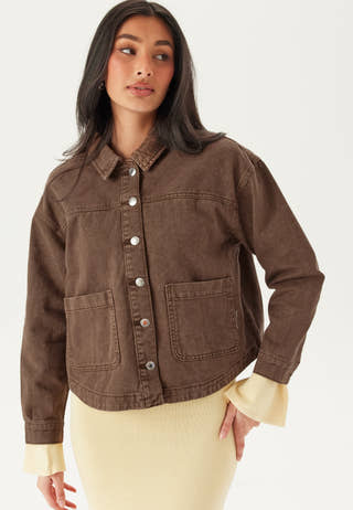 Vmjamie Ls Denim Shacket Mix N