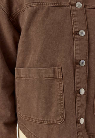 Vmjamie Ls Denim Shacket Mix N