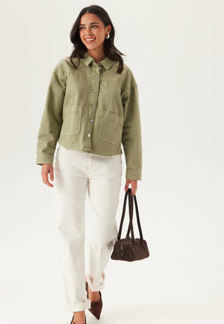 Vmjamie Ls Denim Shacket Mix N