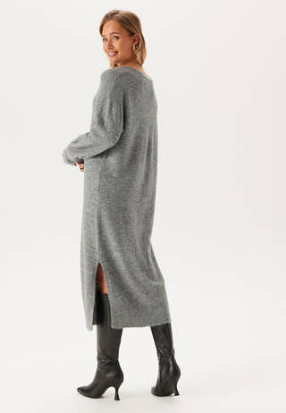 Vmjupiter Ls V-neck Calf Dress