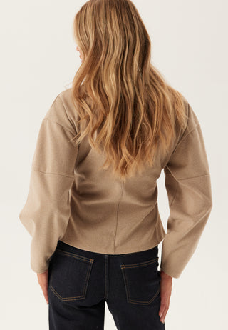 Vmklea langermet O-hals cardigan