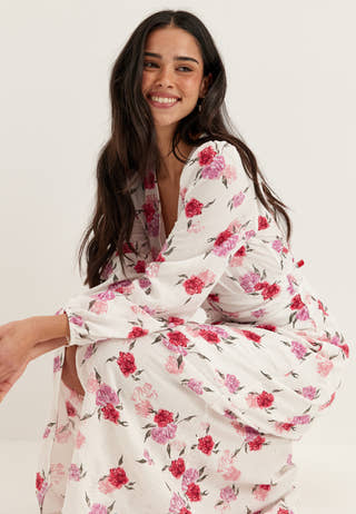 Vmlisa Ls V-neck Long Dress