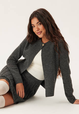 Vmmarina Ls O-neck Cardigan